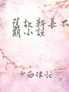 旧故新长不问归期小说