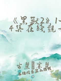 《黑兽2》1~4集在线观看免费