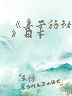 《妻子的秘密3》日本