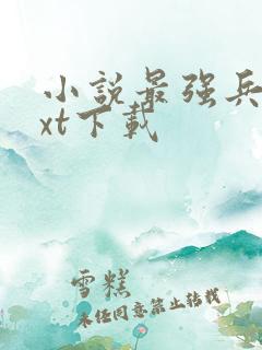 小说最强兵王txt下载