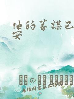 他的蓄谋已久南安