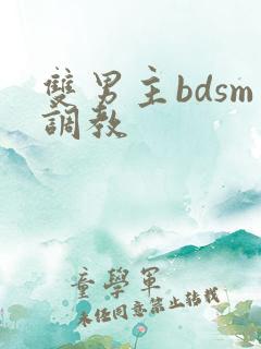 双男主bdsm调教