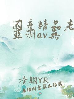国产精品老女人亚洲av无