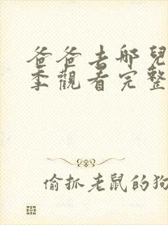 爸爸去哪儿第五季观看完整版免费高清