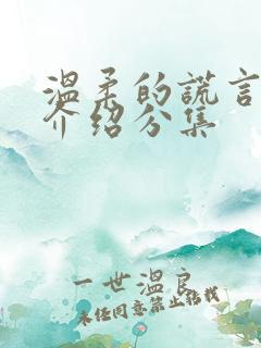 温柔的谎言剧情介绍分集