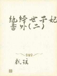 纨绔世子妃后记番外(二)
