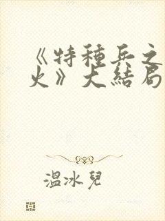 《特种兵之霹雳火》大结局
