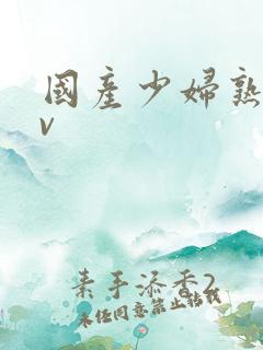 国产少妇熟女av