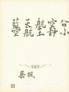 蓝天航空公司航空航王静小说