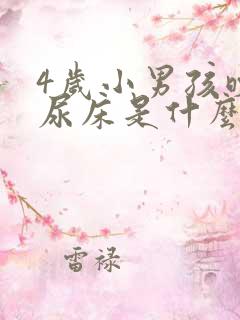 4岁小男孩晚上尿床是什么原因
