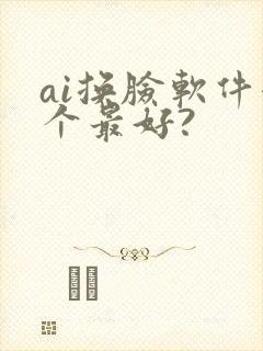 ai换脸软件哪个最好?
