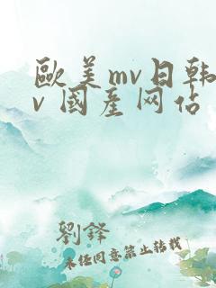 欧美mv日韩mv 国产网站
