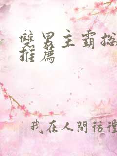 双男主霸总小说推荐