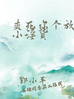爽死你个放荡的小淫货