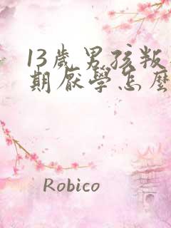 13岁男孩叛逆期厌学怎么管