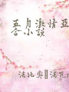 五月激情亚洲综合小说