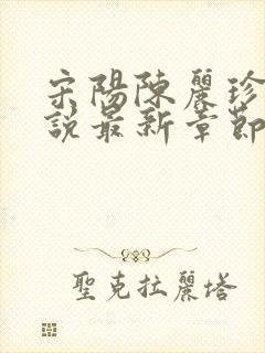 宋阳陈丽珍的小说最新章节免费阅读无弹窗