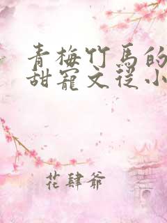 青梅竹马的小说甜宠文从小到大