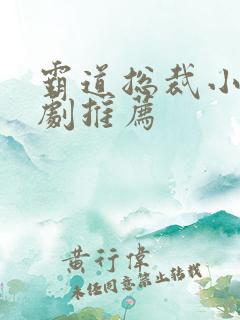 霸道总裁小说短剧推荐
