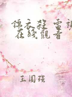 锦衣杀 电视剧 在线观看