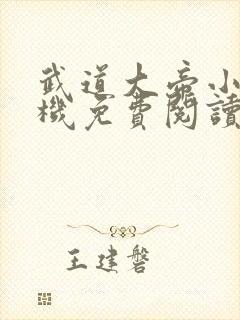 武道大帝小说手机免费阅读全文