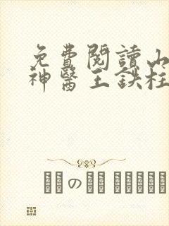 免费阅读山村小神医王铁柱