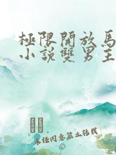极限开放马眼文小说双男主