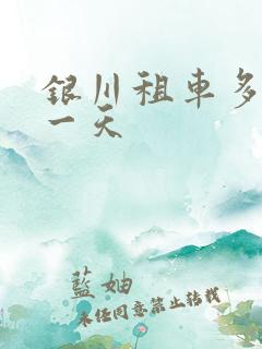 银川租车多少钱一天