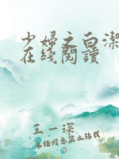 少妇之白洁小说在线阅读