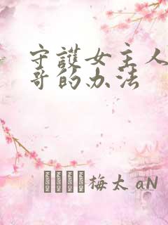 守护女主人公哥哥的办法