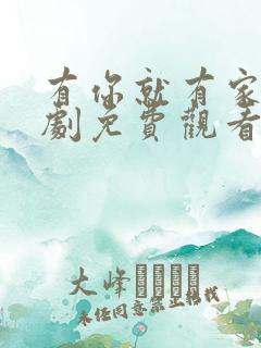 有你就有家电视剧免费观看全集