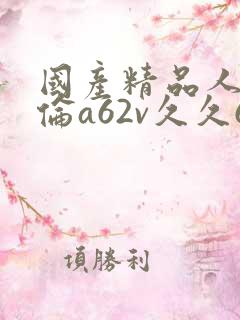 国产精品人妻人伦a62v久久69
