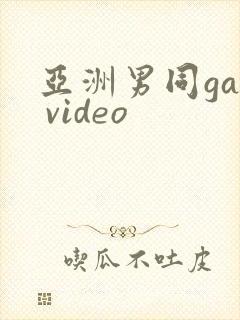 亚洲男同gay video