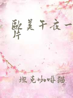 欧美午夜一级艳片