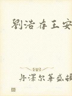 刘浩存王安宇