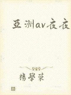 亚洲av夜夜操