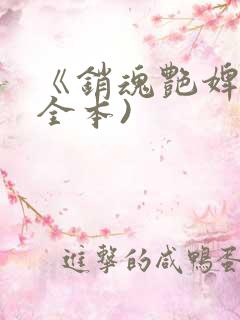《销魂艳婢》(全本)