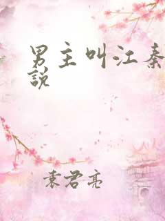 男主叫江秦的小说