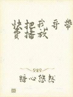 快把我哥带走免费播放