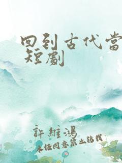 回到古代当狂婿 短剧