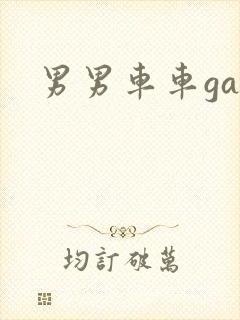 男男车车gay