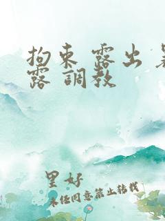 拘束 露出 暴露 调教