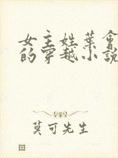 女主姓叶会医术的穿越小说