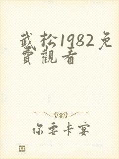 武松1982免费观看