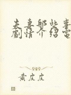 夫妻那些事分集剧情介绍电视猫