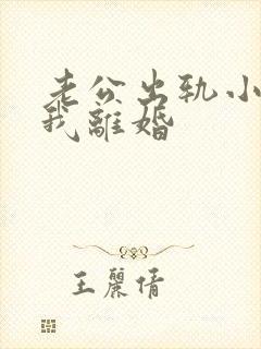 老公出轨小三逼我离婚