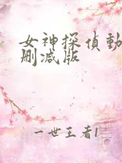 女神探侦动漫无删减版