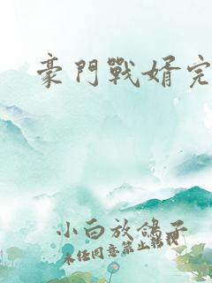 豪门战婿完整版