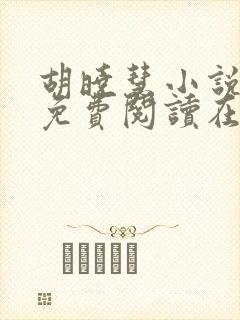 胡晓慧小说全文免费阅读在线