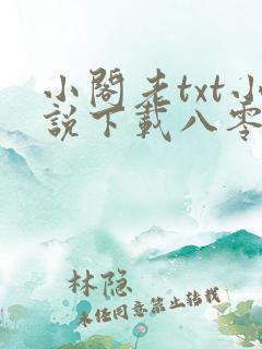 小阁老txt小说下载八零电子书